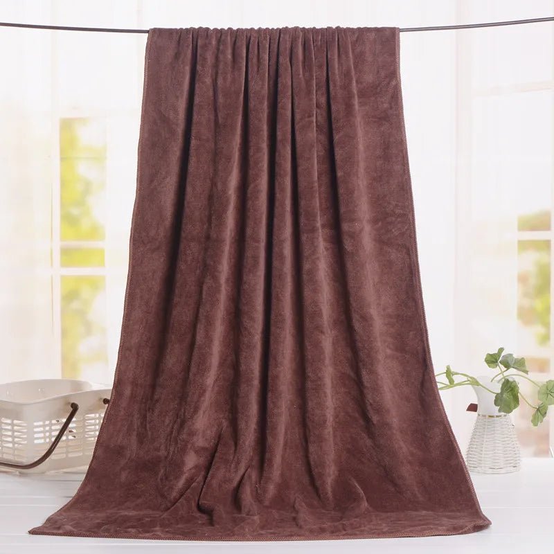 Baths Towel Quick - dry Home Hotel Large Size Beach Bath Towels for Adults - silverfoxgoods